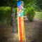 In the Breeze 5213 — Monarch Butterfly 40-inch Inspiration Windsock — Colorful Hanging Garden Décor with Embroidered Details